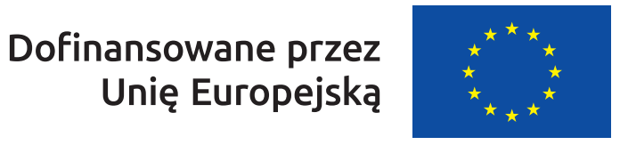 Logo Dofinansowania przez Unię Europejską